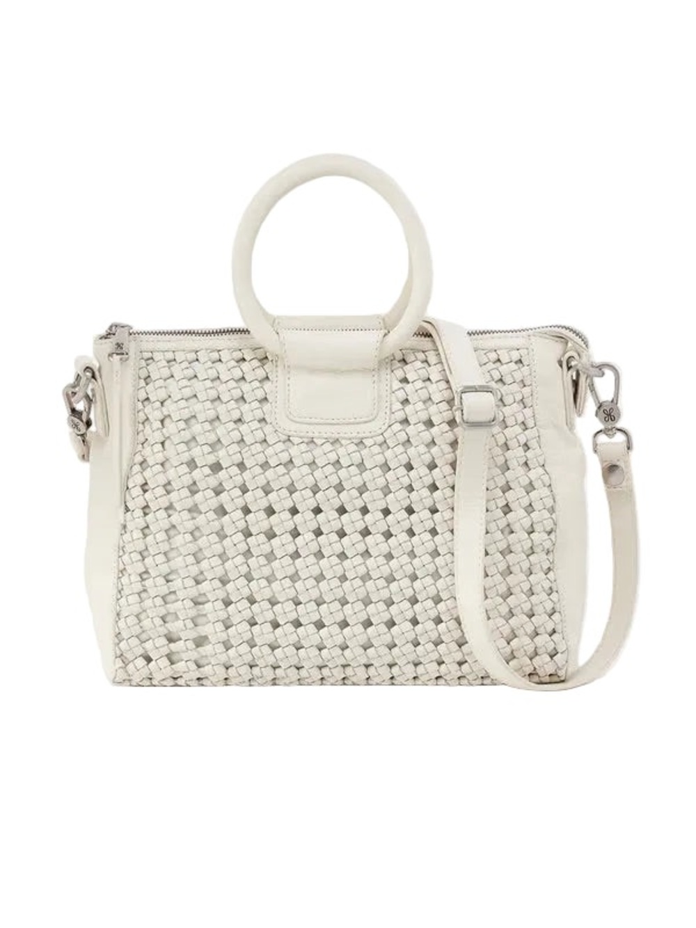 Hobo Sheila Medium Satchel Whitecap